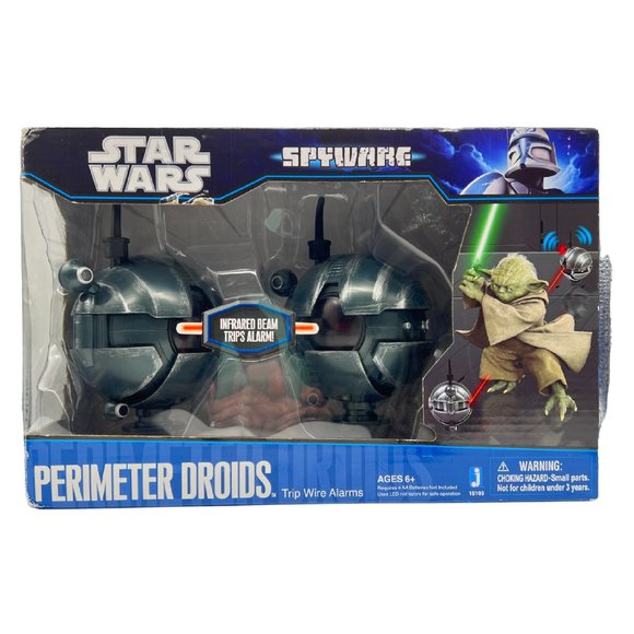 Star Wars Spyware Perimeter Droids Detect Intruders Alarm Darth Maul NEW SEALED - Picture 1 of 12